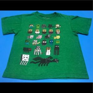 Official MINECRAFT Graphic Tee, SZ 6/7